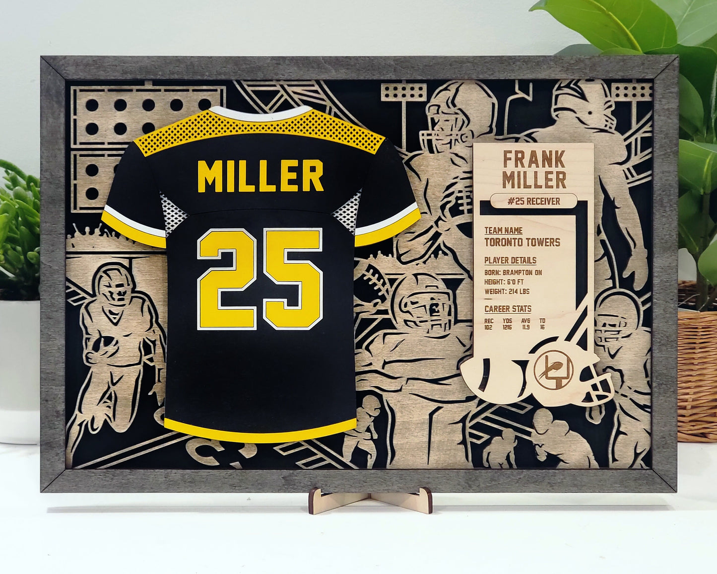 Hockey Jersey Plaques