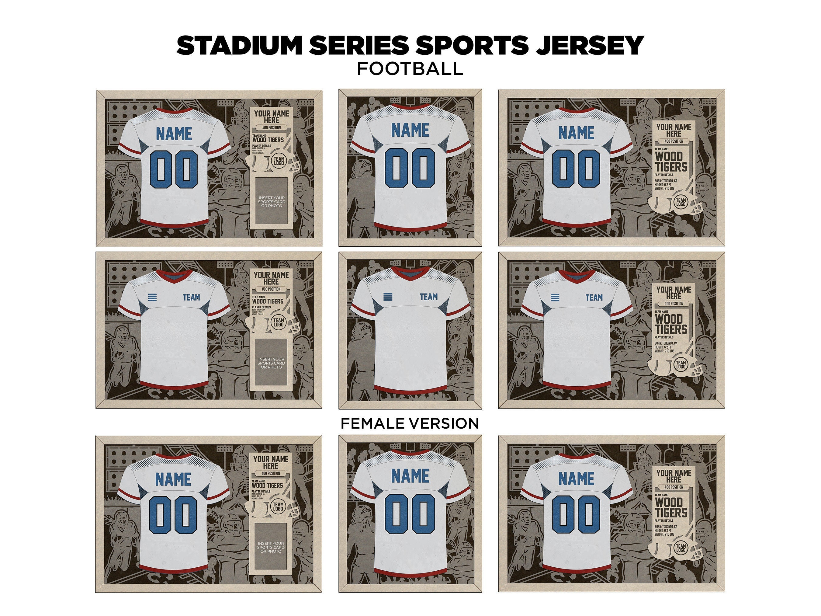 Baseball Jersey Plaques