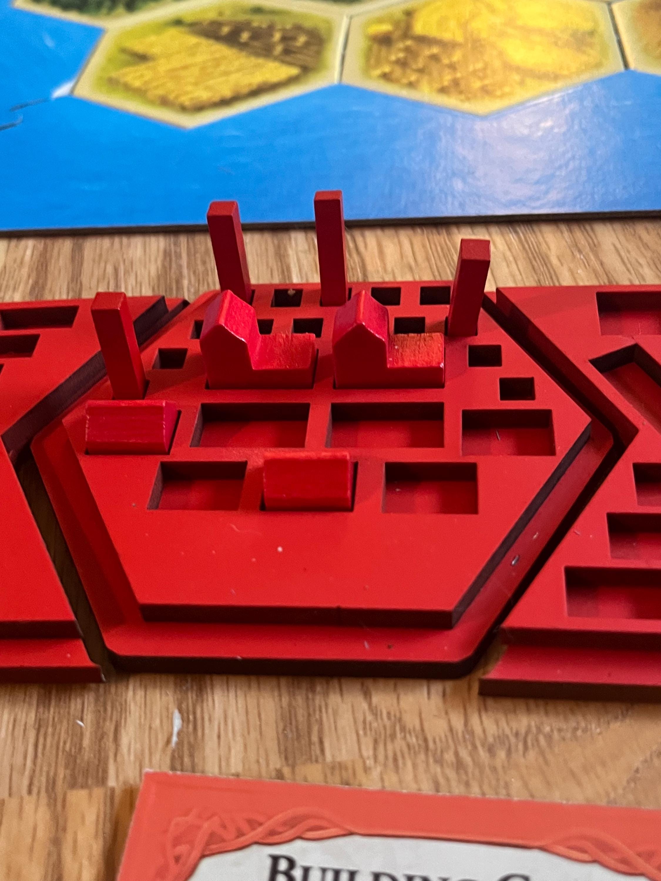 Catan player dashboard organizers