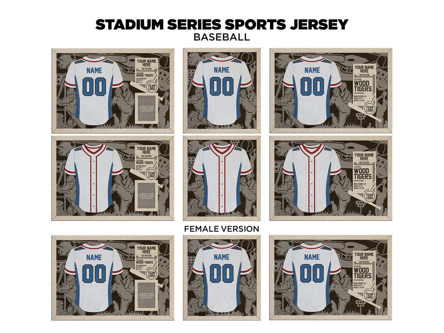 Football Jersey Plaques
