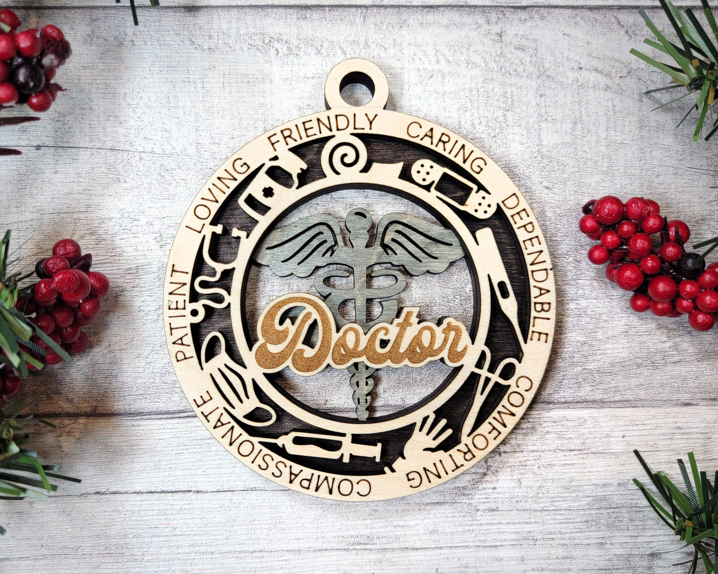 Doctor Christmas ornaments