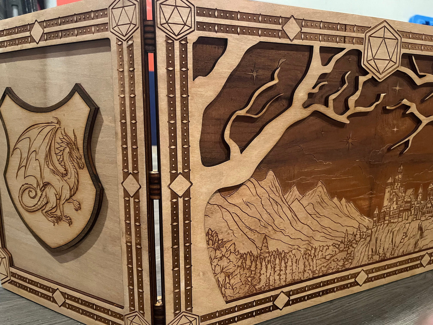 Dungeons and Dragons dungeon master set