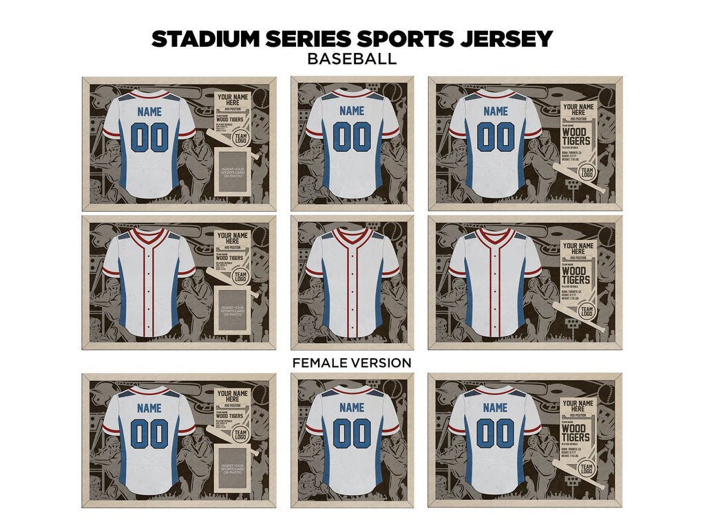 Baseball Jersey Plaques