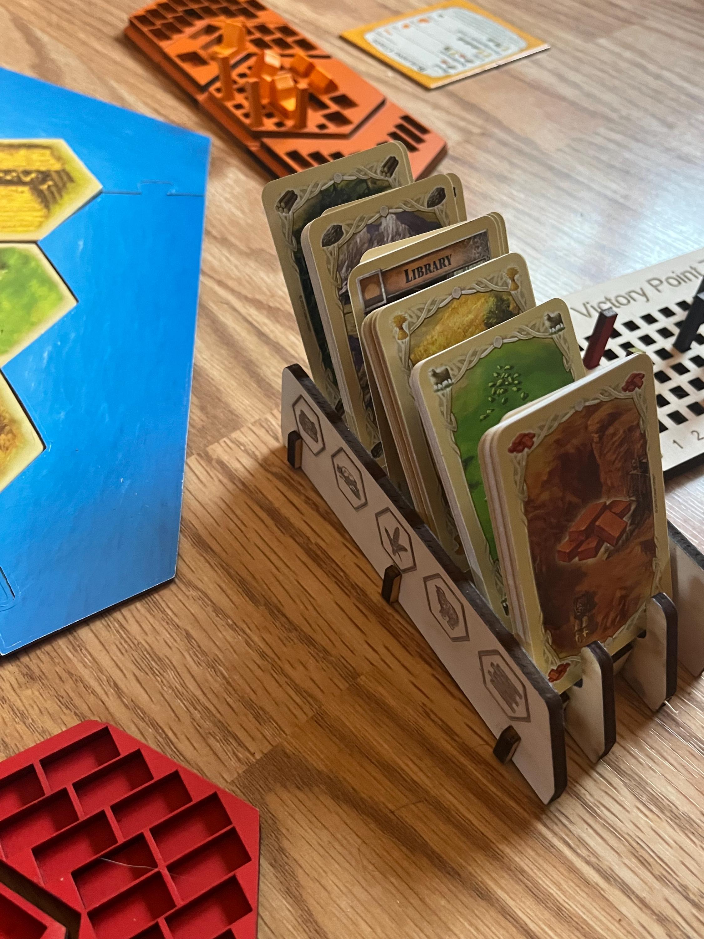 Catan player dashboard organizers