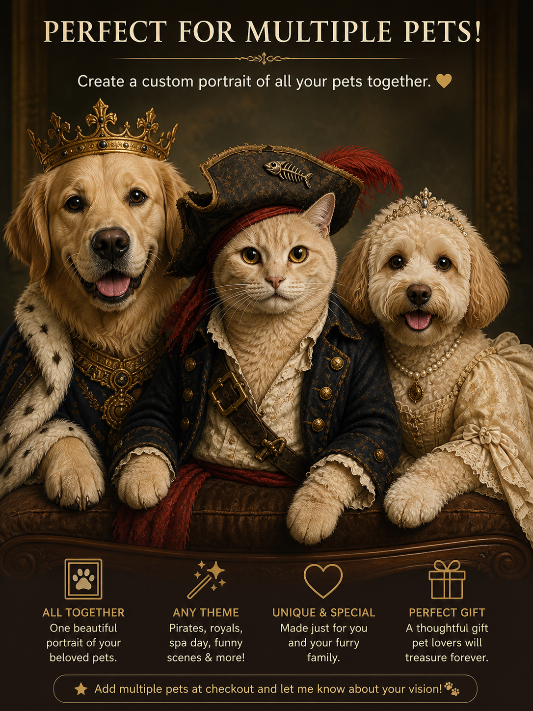 *Digital* Funny Custom Pet Portraits  (Sports Fan)