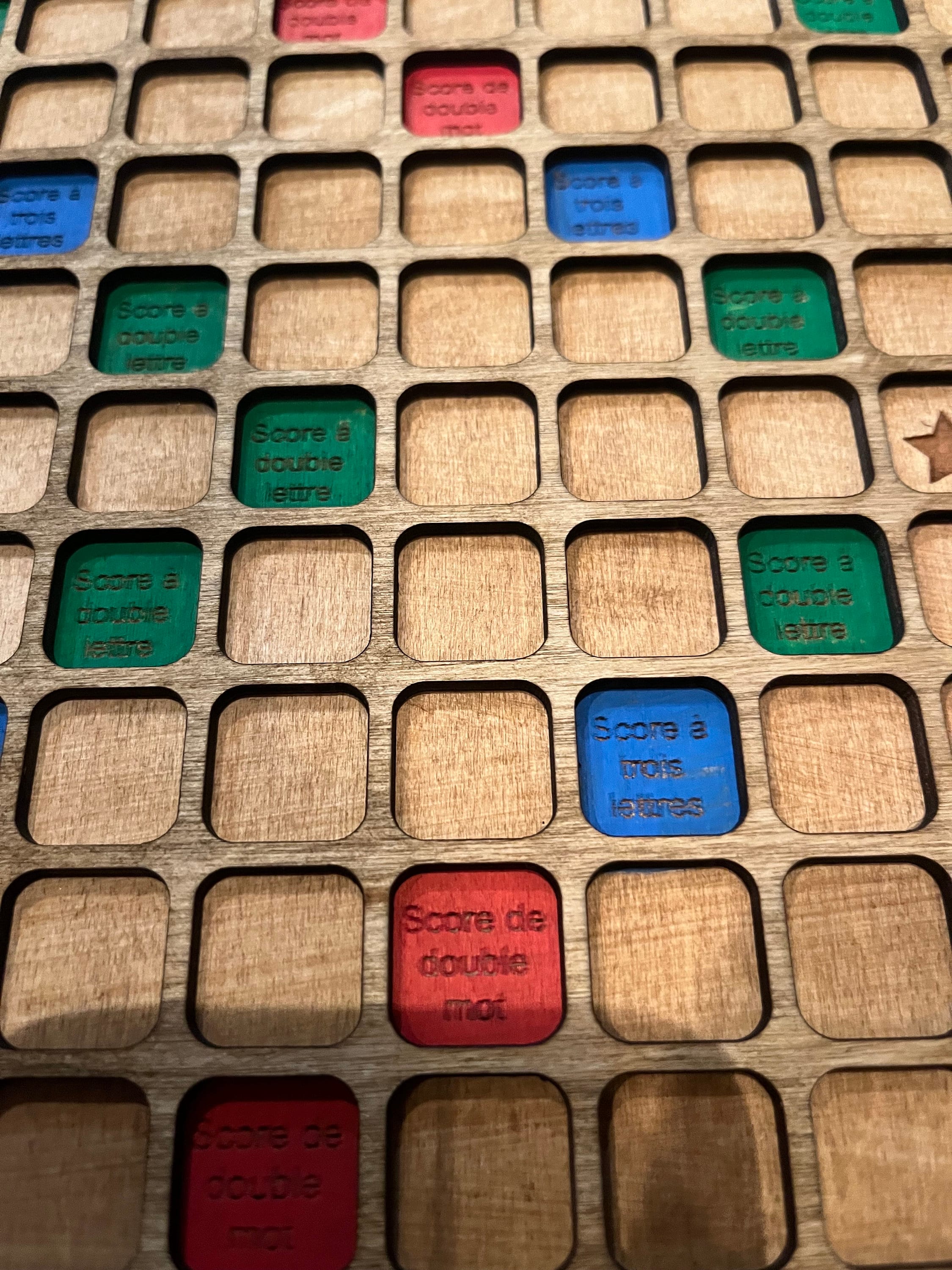 Scrabble ensemble de jeu (version francaise)