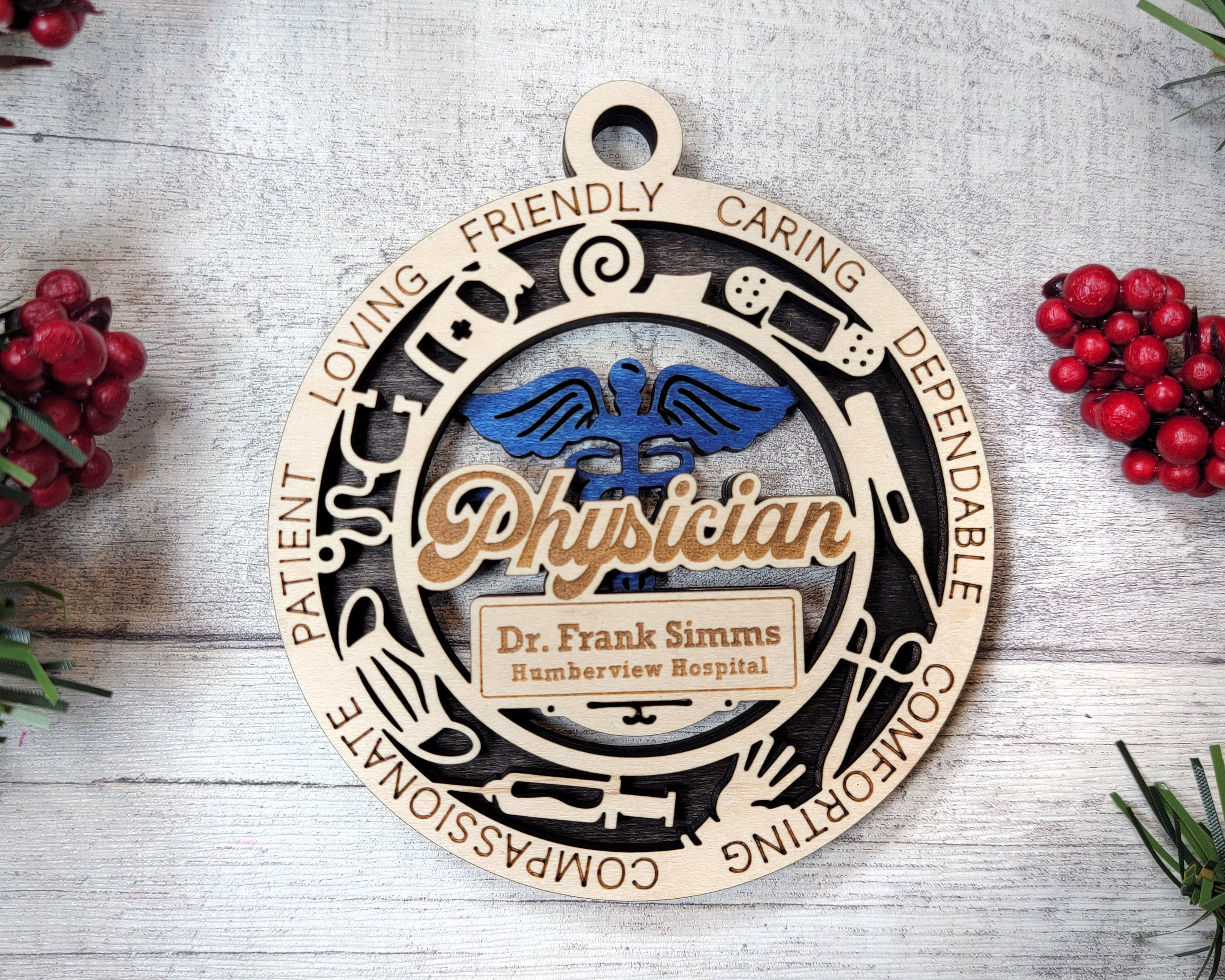 Physician Christmas ornaments