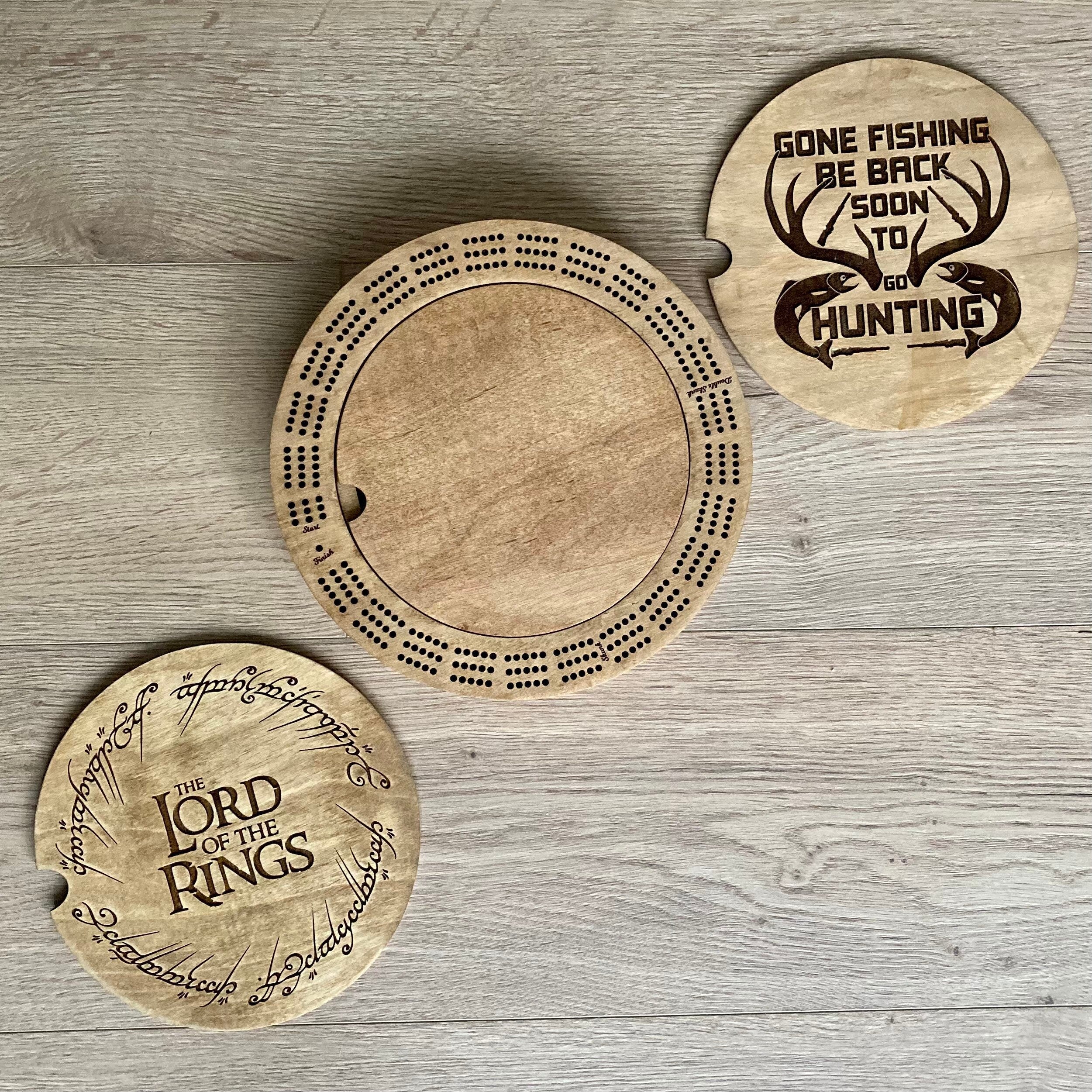Cribbage board Custom made any shape fully personalized