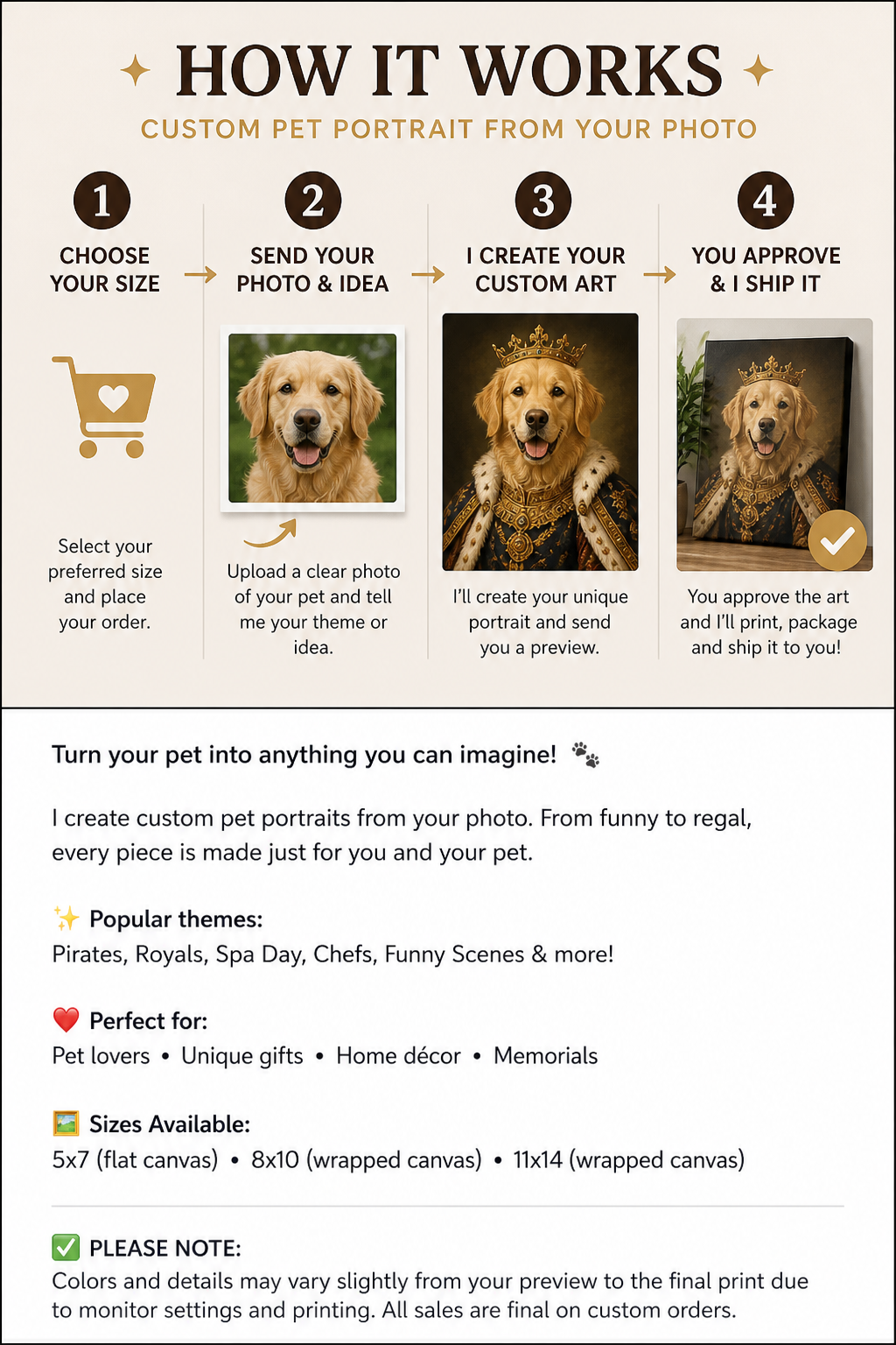 *Digital* Funny Custom Pet Portraits  (Sports Fan)