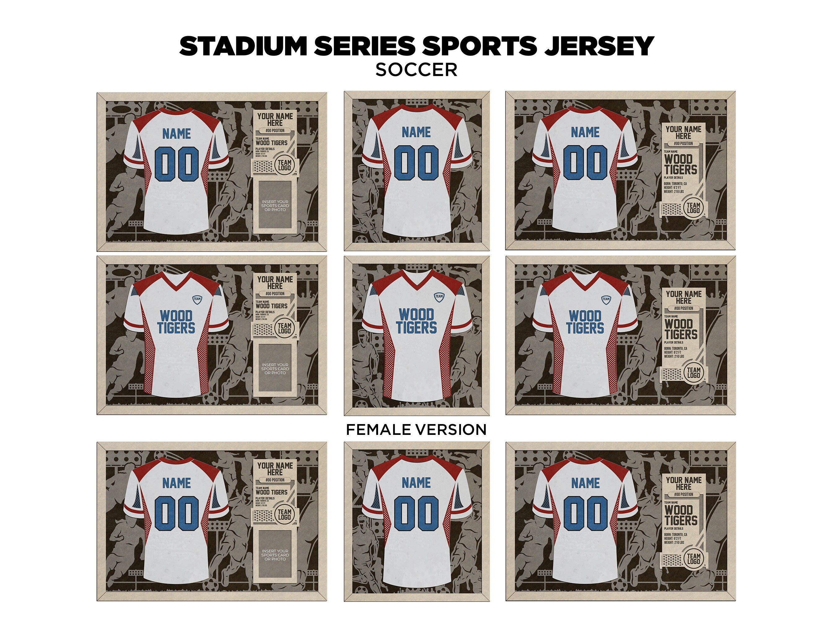 Hockey Jersey Plaques