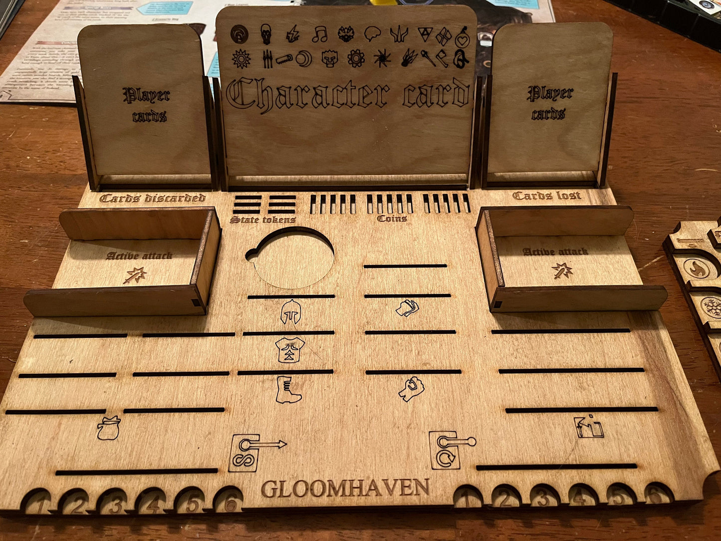 Dashboard for Gloomhaven/Frosthaven/Jaws of Lion