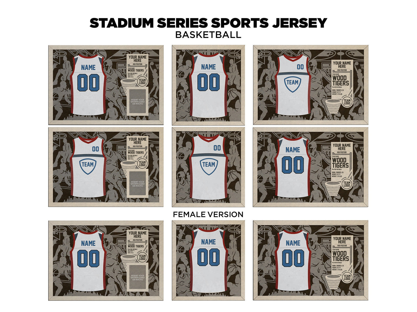Hockey Jersey Plaques