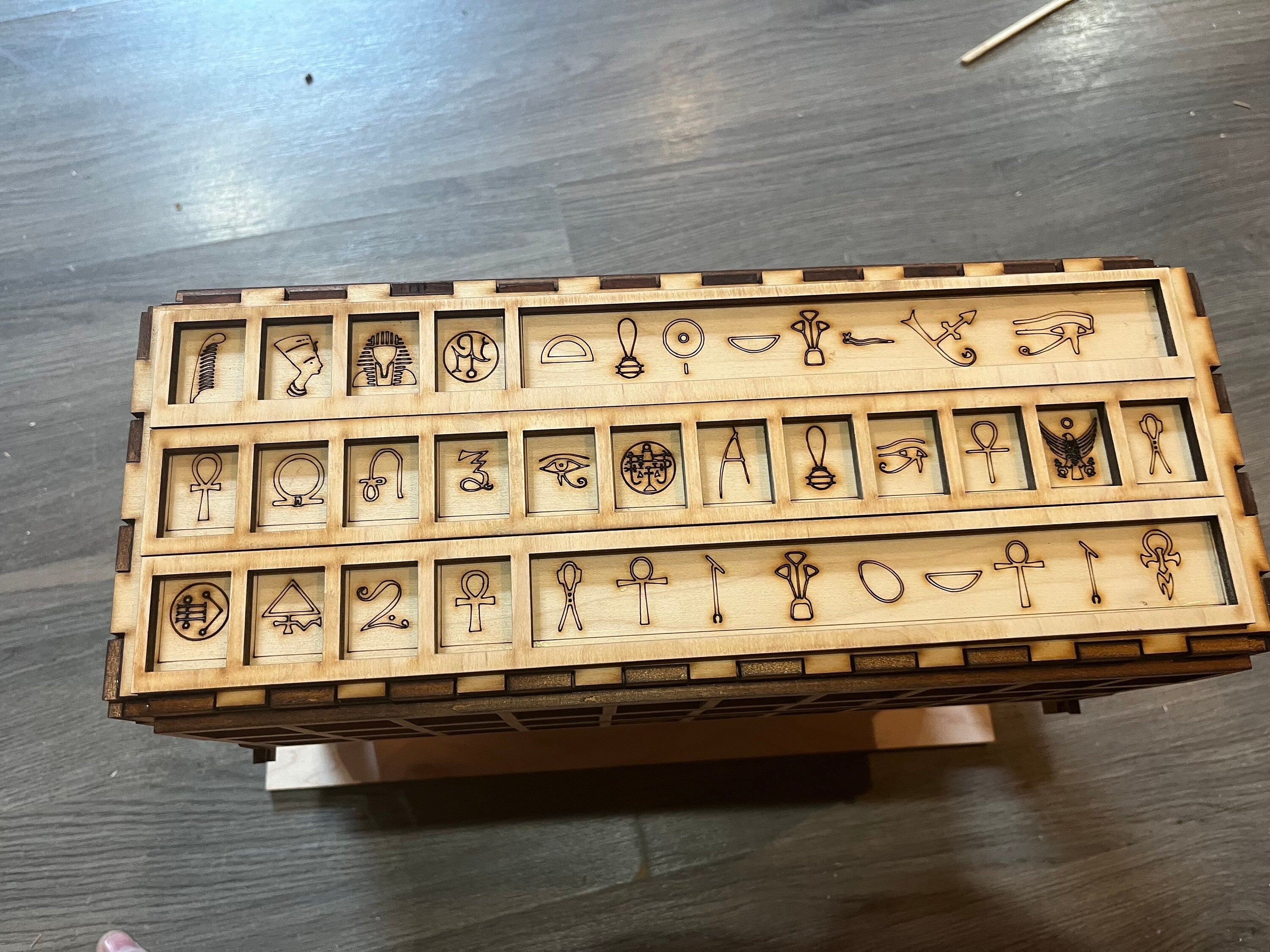 4 in 1 ancient game set. Urr, Daldos, Senet, Aseb.