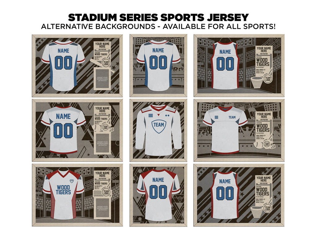 Baseball Jersey Plaques