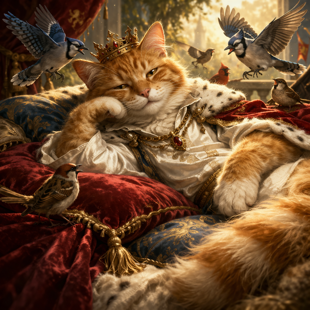 Funny Custom Pet Portraits  (Royals)